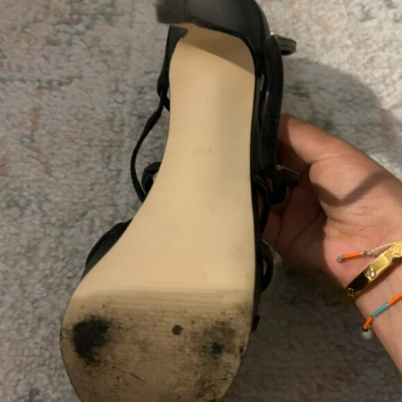 Vintage  black heels - Picture 2 of 2